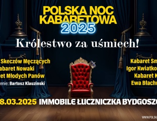 Polska Noc Kabaretowa 2025 – największe widowisko kabaretowe w kraju!